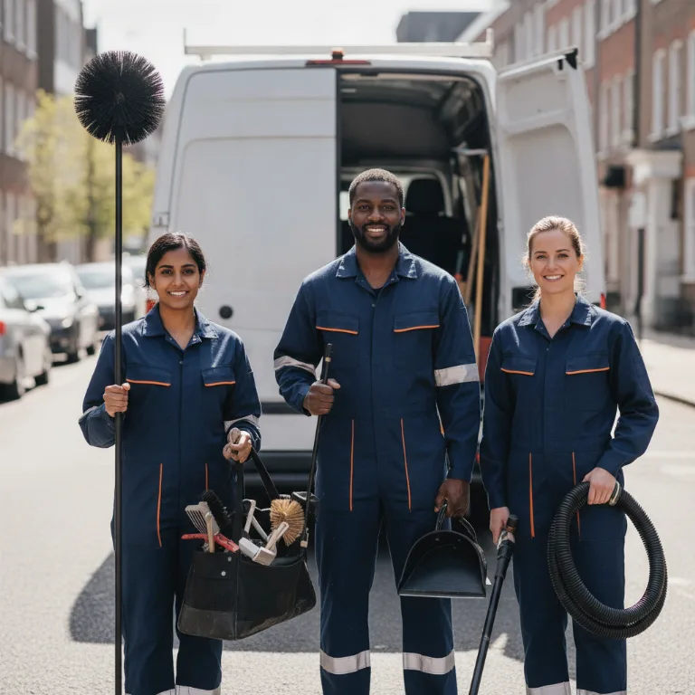 Chimney Sweep team in Londonderry County Borough